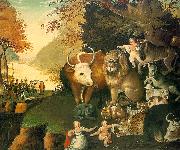 Edward Hicks The Peaceable Kingdom oil painting
